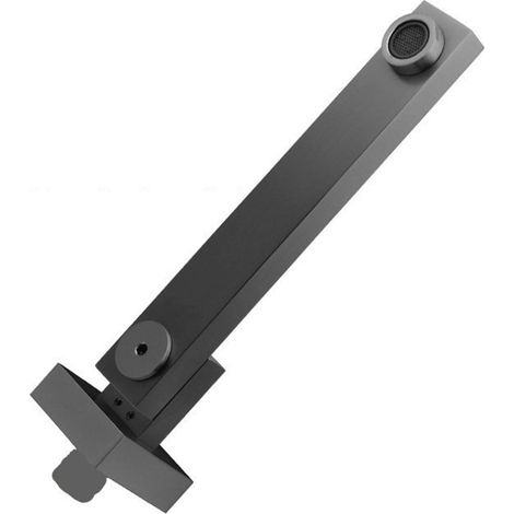 Robinet De Baignoire Mural - Bec Pivotant 180° - Bec Pliable - En Acier Inoxydable - Pour Installation Encastrée (1/4)