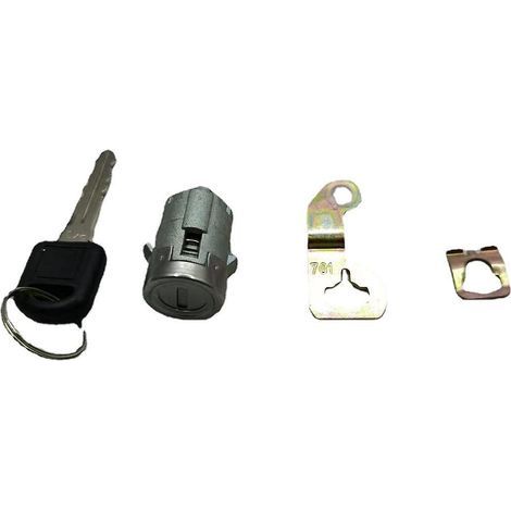 pair of door lock cylinders, with 1 key, applicable to Buick door lock cylinders, Cadillac door locks (1/4)
