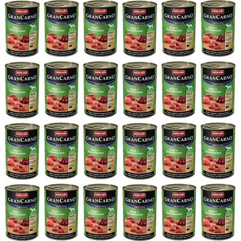 Konzerva Animonda Gran Carno Adult hovädzie a kačacie srdce 400g (1/2)
