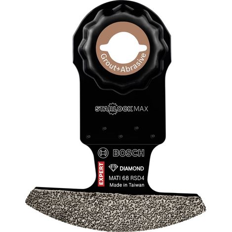 Bosch Expert MATI 68 RSD4 Lame angulaire Starlock Max 68 x 10 mm ( 2608900038 ) Technologie Diamant