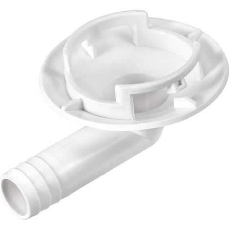 Applicable Sourcing map Climatisation Drainage Tuyau Connecteur Coude Raccord Embout évacuation Condensat Climatiseur pour Mini-Split Unités et Fenêtre AC Unité Parties 40mm 1Pcs (1/2)