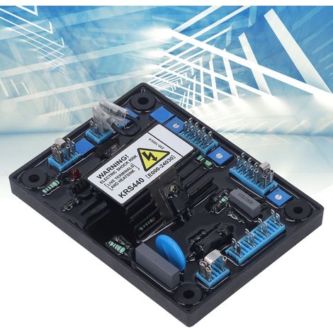 Régulateur de tension pour générateur KRS440, régulateur de tension automatique, 100-264 V, stabilisateur de tension pour générateur sans balais (AVR) (1/5)