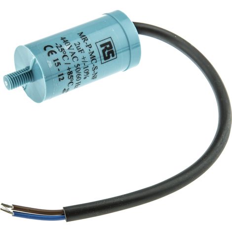 Condensateur à couche mince RS PRO 2µF 440V c.a. ±10% ( Prix pour 1 )