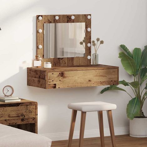 Dressing Table Brown 83 x 40 x 70 cm Engineered wood vidaXL