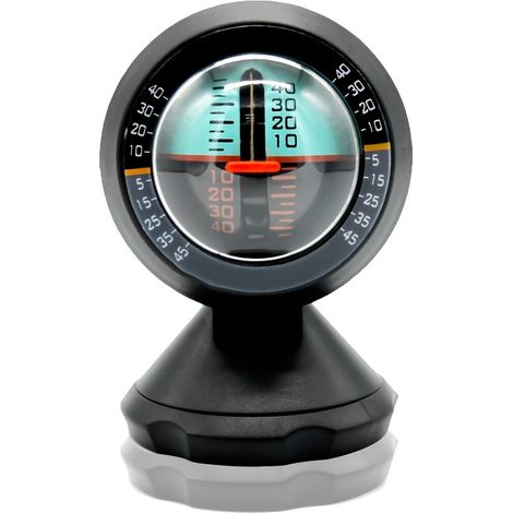 Fahrzeugmontierter, selbstmessender Neigungsmesser, dekoratives Messinstrument für Geländefahrzeuge, Wasserwaage, Waage, Fahrzeugverzierungen