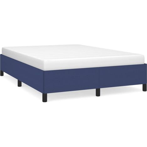 Maison Exclusive - Giroletto senza Materasso Blu 140x190 cm in Tessuto