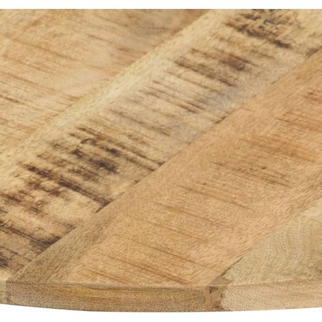 Maison Exclusive - Tischplatte Massivholz Mango Rund 15-16 mm 70