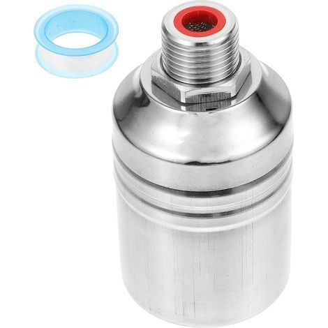 Automatisches Schwimmerventil zum Befüllen von Wassertanks. Automatisches Wasserstandsregelventil für Tanks. – 9 x 5 cm (1/4)