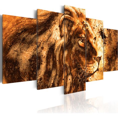 Quadro - Beautiful Lion - 200x100 (1/4)