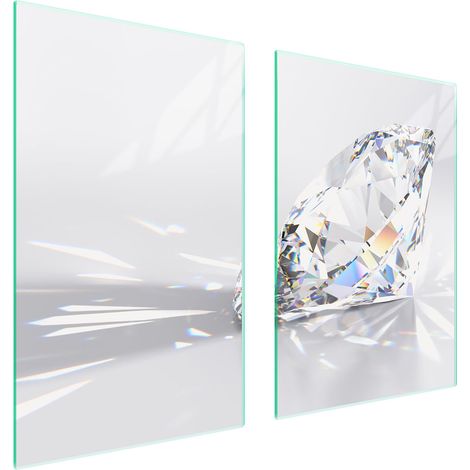PLACA PROTECTORA DE VIDRIO PARA COCINA 65x52 DIAMANTE (1/5)