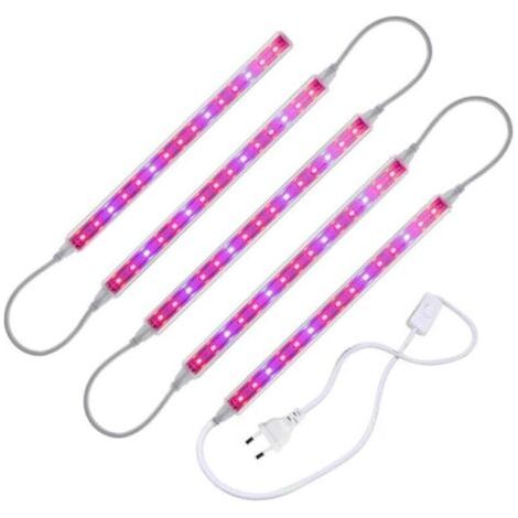 Lampe De Croissance des Plantes LED Plante Remplir Bande Lumineuse Lampe De Plante De Fleur Végétale Succulente Lampe végétale T5 6W + Cordon d'alimentation (1/5)