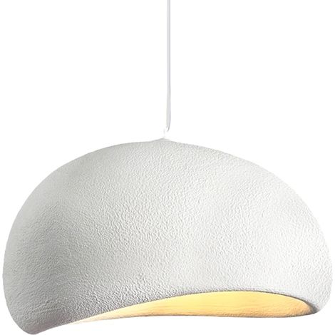 50CM Creative Personalized Chandelier Indoor Ceiling Light E27 Retro Pendant Light Modern White Pendant Lights