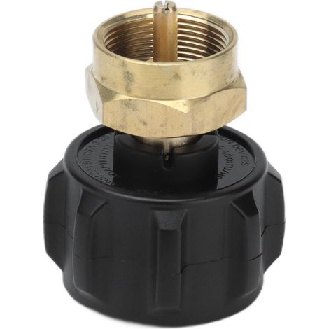 Adaptateur de remplissage pour réservoir de propane, coupleur de bouteille, régulateur de gaz, accessoire de vanne QCC1 POL (1/5)