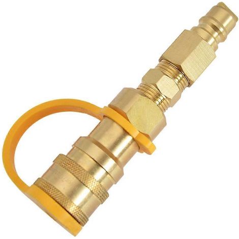 Raccord rapide en laiton 3/8 pouce pour gaz naturel et propane