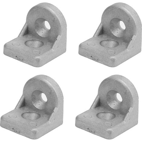 10 pièces de support d'angle extrudé en aluminium pour raccordement d'angle de direction, type 2030403030 (1/5)