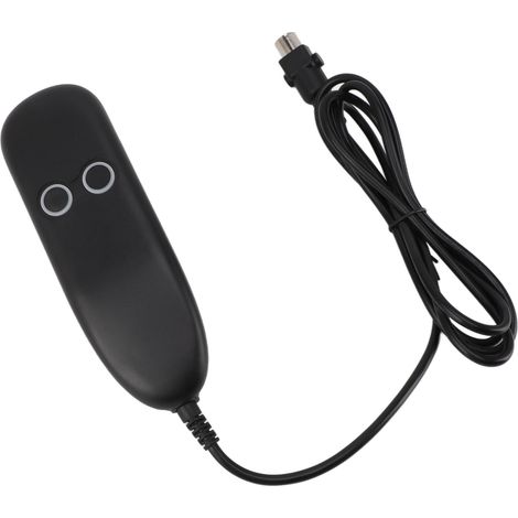 Télécommande pour canapé électrique, 2 boutons, commande de massage, fauteuil inclinable, télécommande pour home cinéma, connecteur droit 5 broches (1/5)