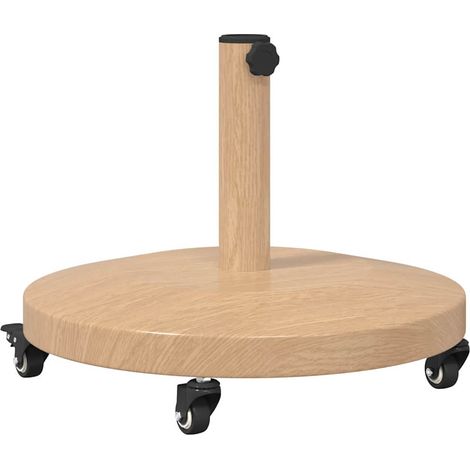 Maison Exclusive - Sonnenschirmständer Helles Holz 48 x 48 x 32 c