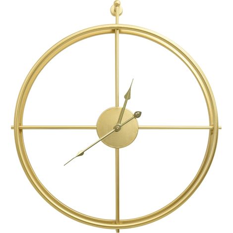 Horloge murale Doré 52 cm Fer (1/5)