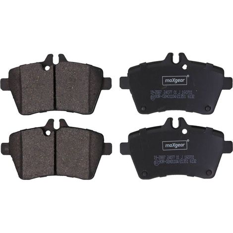 Kit de plaquettes de frein, frein à disque MAXGEAR 19-2887 MERCEDES-BENZ