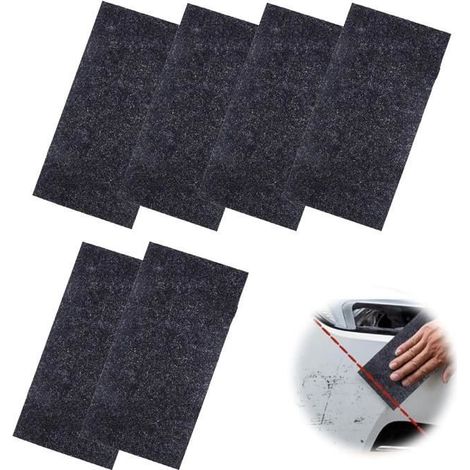 6 Pcs Nano Sparkle Cloth,Nano Sparkle,Chiffon, Pour Carrosserie, Convient À Toutes Les Couleurs (1/4)