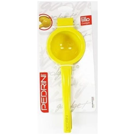 Presse-agrumes à Levier Pedrini en Aluminium Émaillé Jaune
