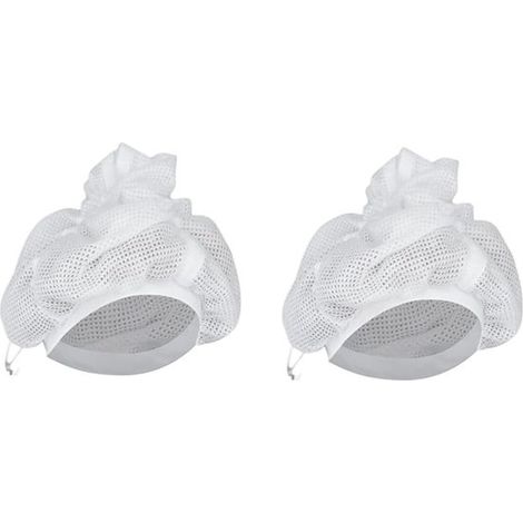 2 cuffie regolabili per asciugatura capelli con cordino di tensione, retine avvolgenti morbide professionali per asciugacapelli per uno styling rapido