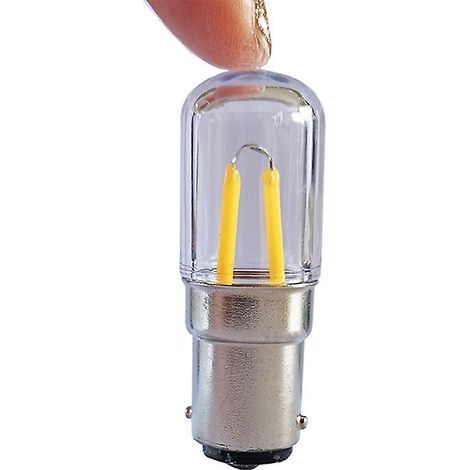 3er-Set LED-Lampen für Nähmaschine, Taschenlampe und Kühlschrank, E14, 220 V, 1,5 W, Warmweiß (2700 K). Ersetzt eine 15-W-Halogenlampe (B15d). (1/5)