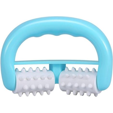 Rouleau de massage, Rouleau de massage corporel, Points de pression, Rouleau de massage corporel, pour les pieds, les jambes et la tête, 14 x 8 cm (1/5)