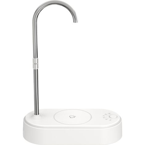 Dispensador de agua de sobremesa con bomba para botellas de 5 galones (aprox. 19 litros), recargable por USB, ideal para el hogar y la oficina. (1/5)