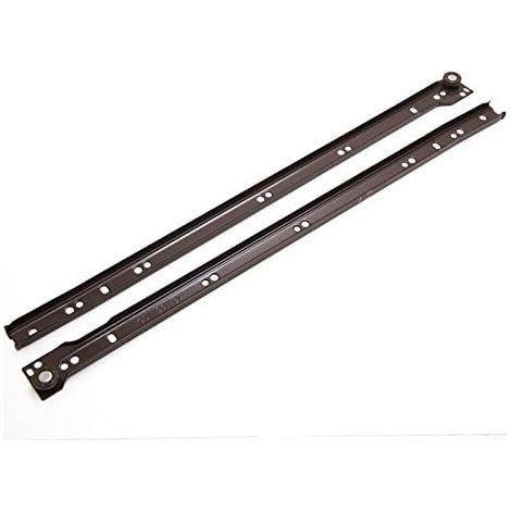 5 paires de glissières de tiroir en métal à fermeture automatique Marron 500 mm (1/2)