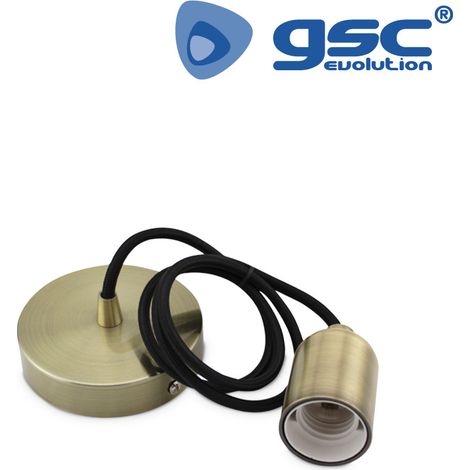 Pendelleuchtenhalter E27 1M Altgold GSC 000705238