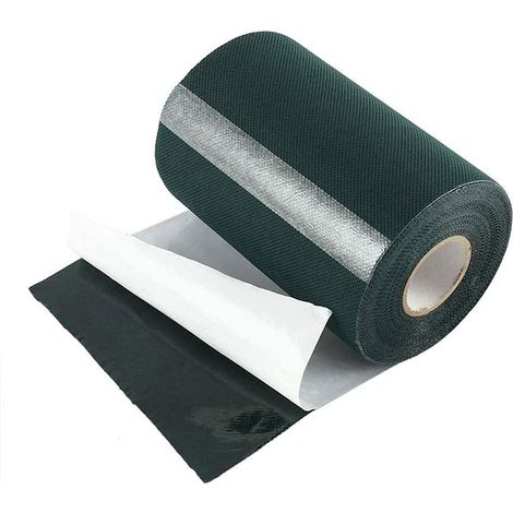 Ruban adhésif de connexion pour gazon artificiel, 15 cm x 10 m, ruban adhésif double face, utilisé pour fixer le gazon artificiel en PVC non tissé. (1/5)