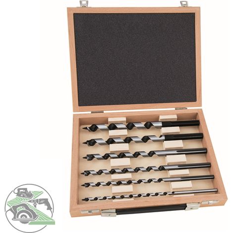 Alpen Bohrer Set 6 Teile Stahl CV Holzbox (1/2)