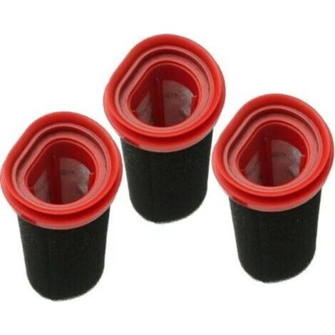 CREA 3er-Pack Filter 25,2 V/21,6 V für Bosch Flexxo Serie 4 BBH32101 etc. Akku-Staubsauger, Ersatzfilter (1/4)
