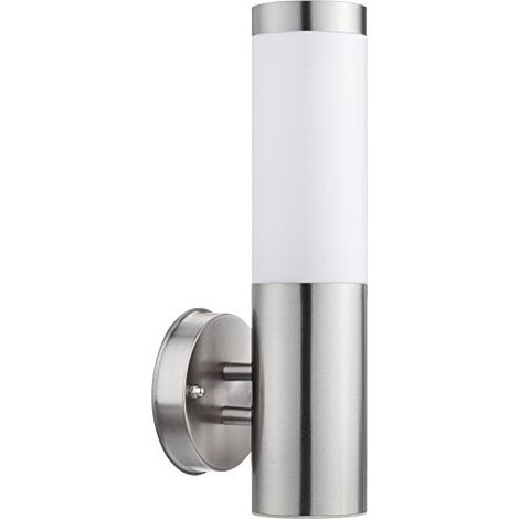 Licht-Erlebnisse in Acciaio Inox da Parete per Esterni Lampada Portalampada E27Custodia Impermeabile IP44Lampada da Esterno Cortile Lampada Giardino Giardino Lampada da Parete (1/2)