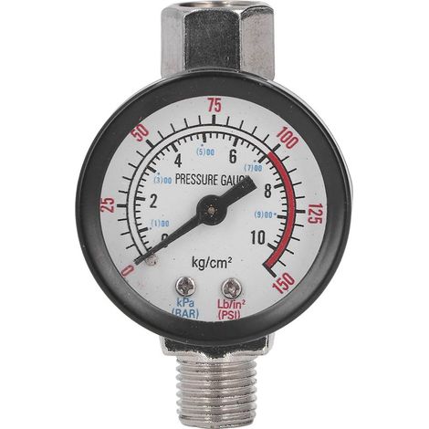 Régulateur de pression d'air 1/4 po NPT en acier allié résistant à l'usure pour pistolet à peinture automobile (1/5)
