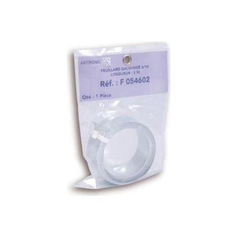 Feuillard galva longueur 5m CAE Groupe (bobine de 5.00 metre(s)