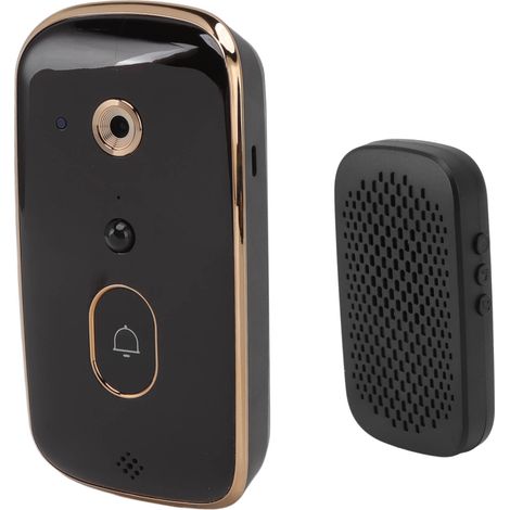 VisioPhone WiFi Intelligente avec Caméra, Appel Bidirectionnel, Détection de Mouvement Infrarouge, Vision Nocturne pour Sécurité Domicile (1/5)