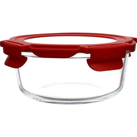 Boîte hermétique ronde - Verre - 640ml (1/5)