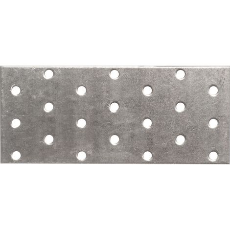 Platine d'assemblage galvanisée 60 x 140 mm