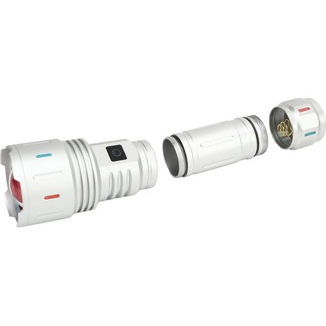 Lampe torche LED 10 000 lumens, 5 modes, chargement USB Type-C, étanche, idéale pour le camping, la randonnée, les voyages et les situations d'urgence. (1/5)