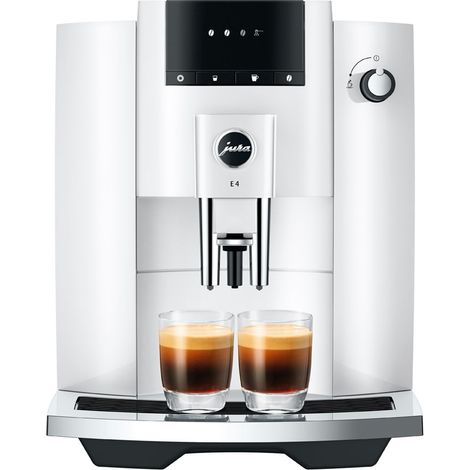 Jura E4 Automatische Kaffeemaschine Piano Weiß (1/5)