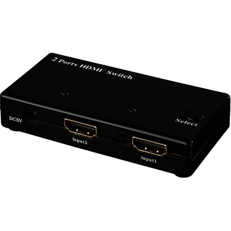Monacor HDMS-201 2-Fach HDMI-Umschalter / HDMI-Switch 2 in 1 out