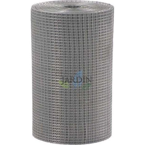 Malla galvanizada electrosoldada 1,50 x 25 metros ideal para cercados y protección