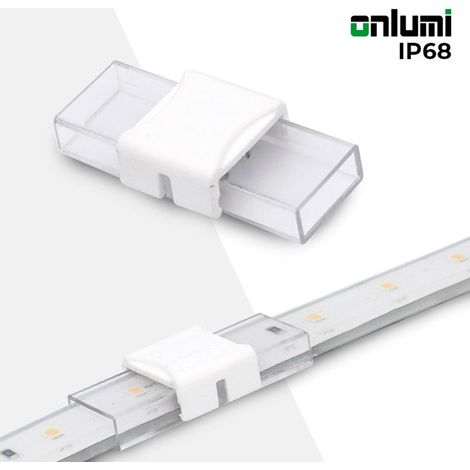 Conector Estanco Tira LED 10mm - Tira A Tira - IP68