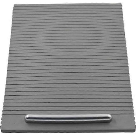 Couvercle de porte-gobelet à enrouleur pour accoudoir central de console centrale de voiture de qualité, gris, référence 3C0857503, pour Audi B6, B7 et CC. (1/5)