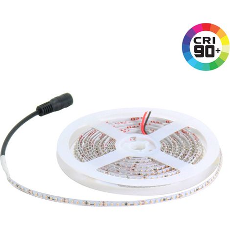 IluminaShop - Tira de LED 50W 24V DC SMD2110 238LED/m 10W/m IP20 Ultra Slim (5 metros) Blanco Calido 3000K (1/2)