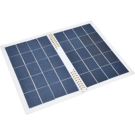 Kits de panneaux solaires 20 W, modules photovoltaïques monocristallins légers et étanches pour voitures, camping-cars et bateaux. (1/5)