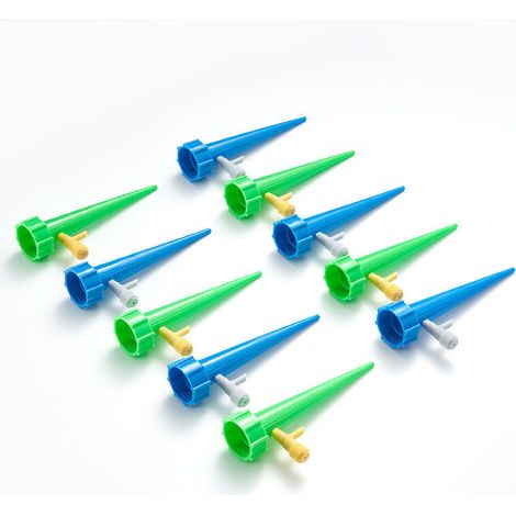 Abreuvoir automatique Irrigateur automatique goutte à goutte Irrigateur goutte à goutte Imprégnation - Bleu/vert, 10pcs (1/5)