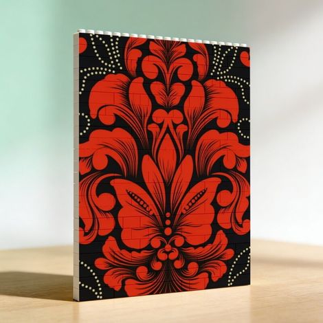 Cadre romantique en blocs, cadeau spécial pour les fêtes (1/5)